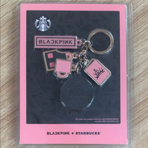 스타벅스 블랙핑크 키체인