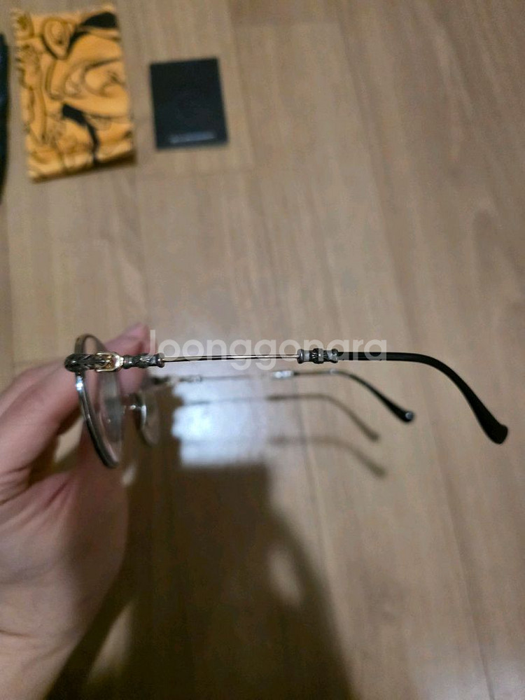 크롬하츠 부바a 블랙실버 안경테 팝니다--1