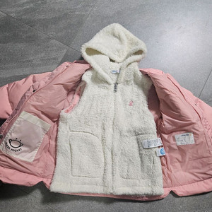 네파키즈덕다운 재킷 KIF2001/여아패딩 130