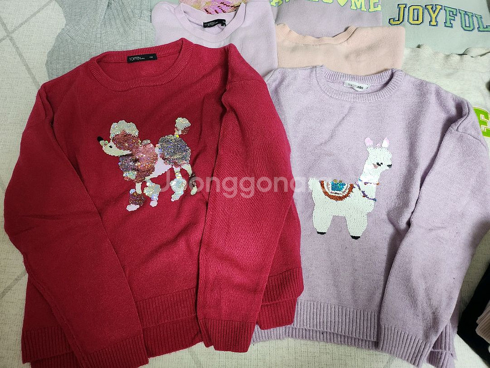 쌍둥이여아 130사이즈 일괄판매--1