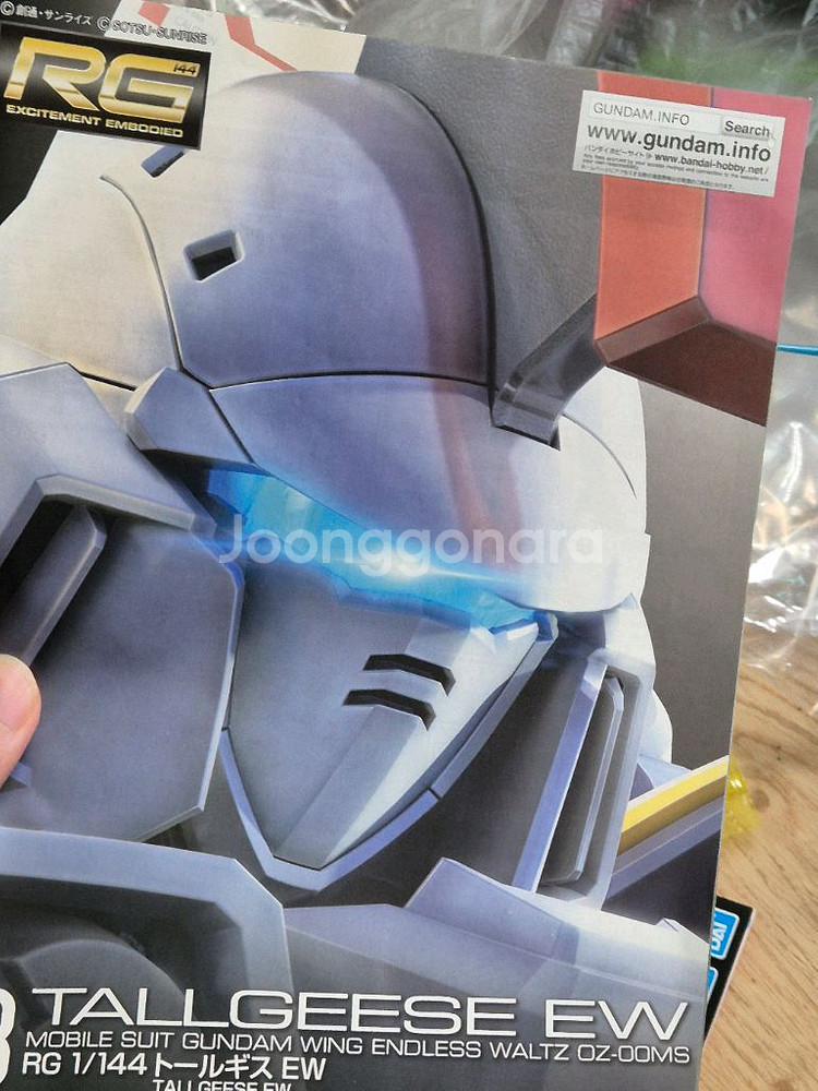 (상급) RG 톨기스 건담 ew 반다이 프라모델 건프라--1