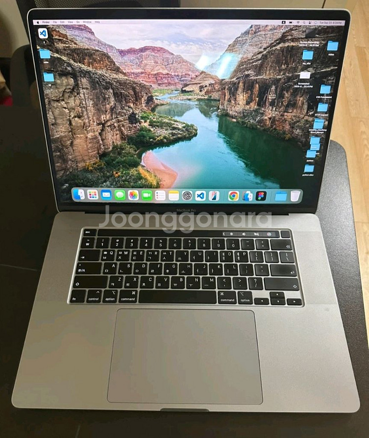 2019 맥북프로 16인치 i9/16램/1테라 팝니다--0