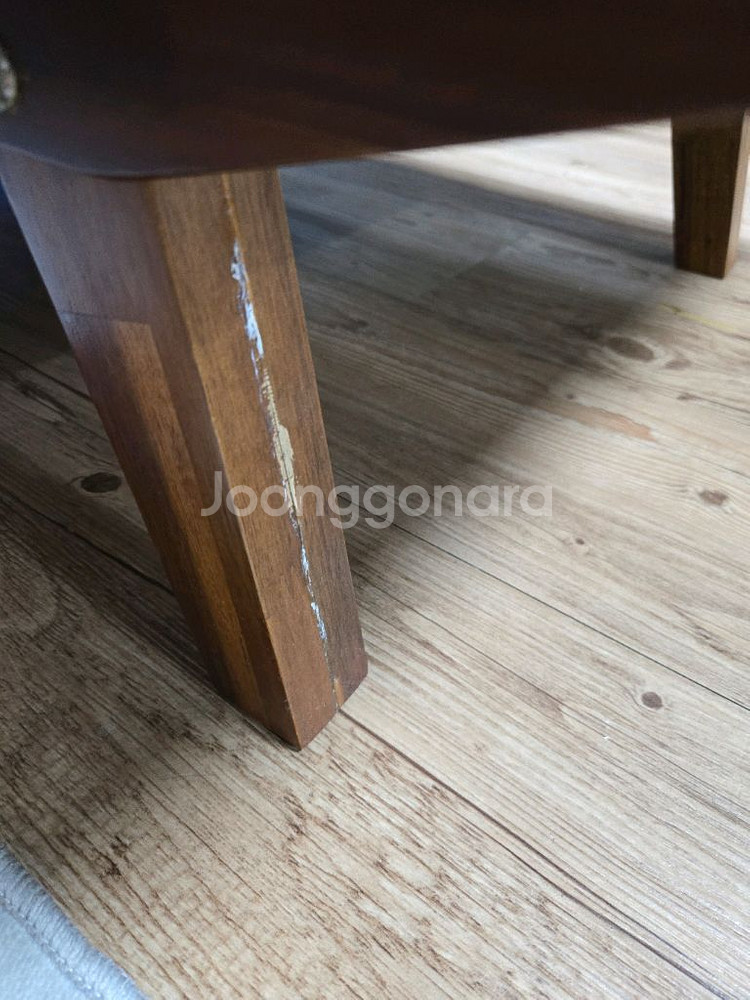 목재 소파 테이블--4