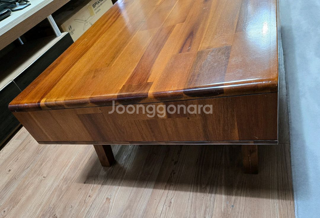 목재 소파 테이블--2