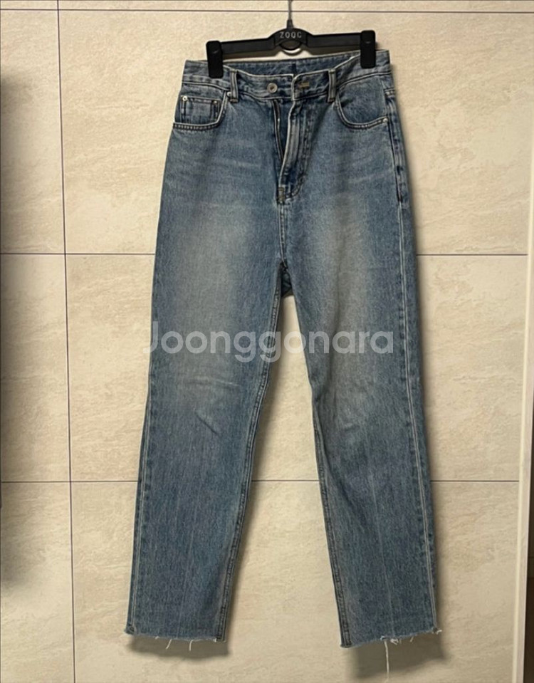 라밤바룸 벤지 커팅 데님 [blue]--3