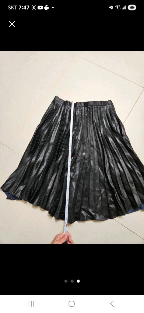 산드로플리츠 스커트--2