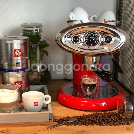 일리(illy) 커피머신 캡슐커피 한정판 핑크--0
