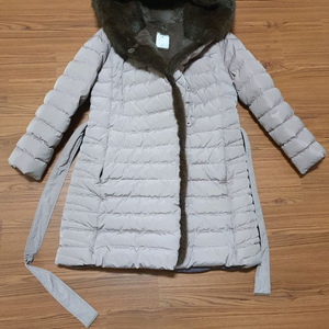 샤트렌 모피 다운패딩 롱패딩 보브 코트 라쿤 트렌치 안