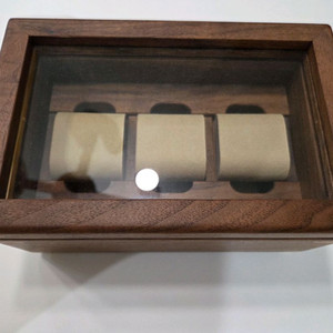 르폰테 3구 원목 시계보관함