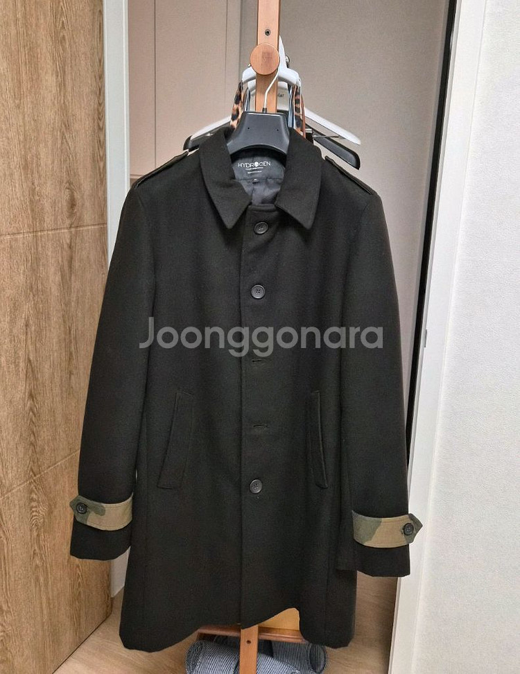 하이드로겐 블랙 카모 코트 판매--0