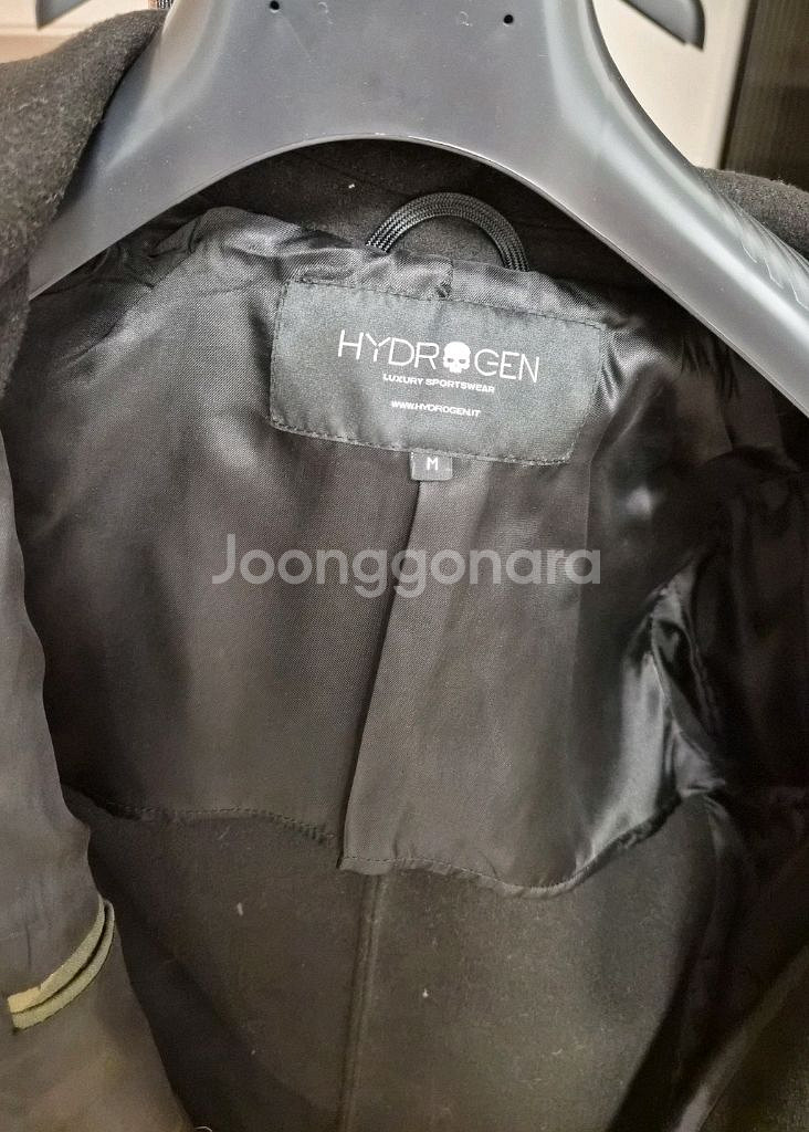 하이드로겐 블랙 카모 코트 판매--2