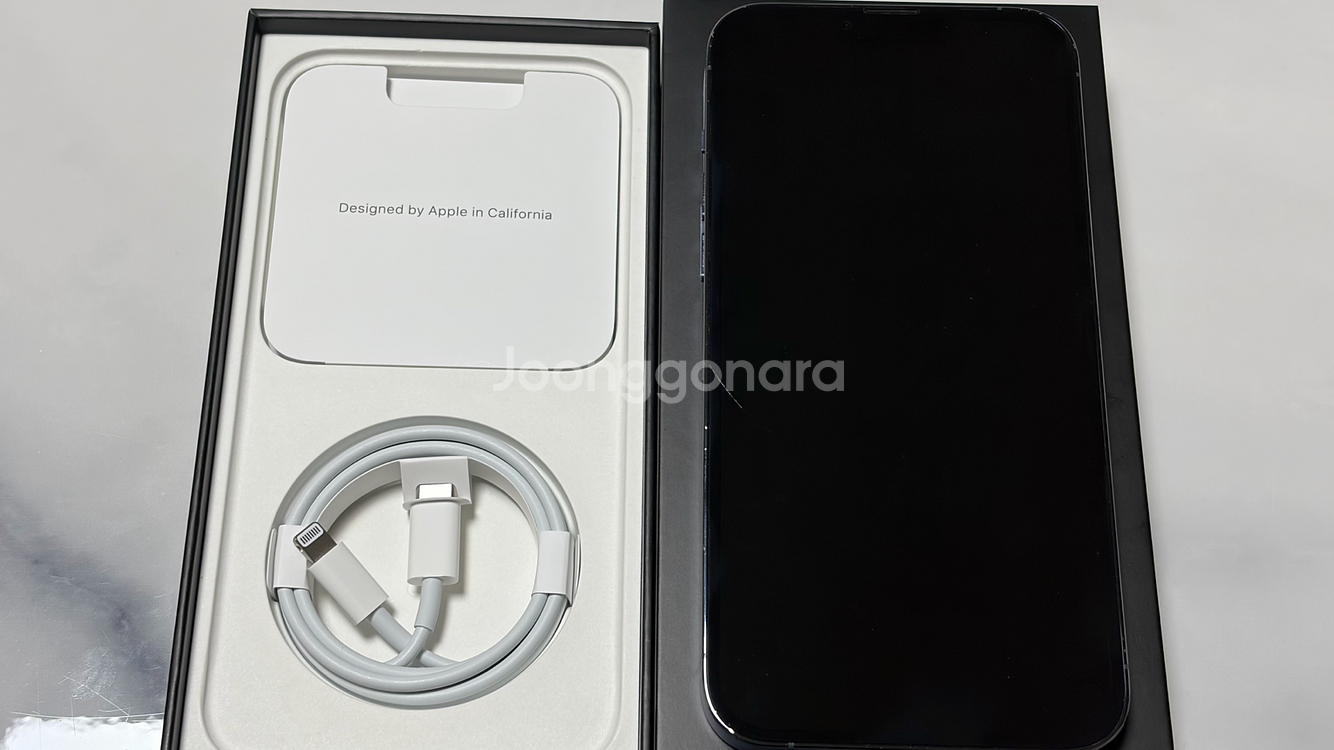 아이폰 13 프로맥스 시에라 블루 256GB--1