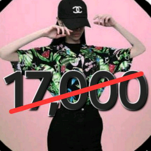 급처 1.7만 ->8,900 남녀공용 하와이안 반팔셔츠