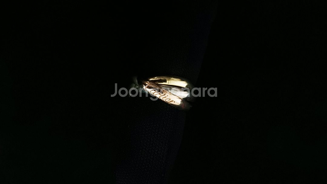 까르띠에 트리니티 링 반지 정품--1