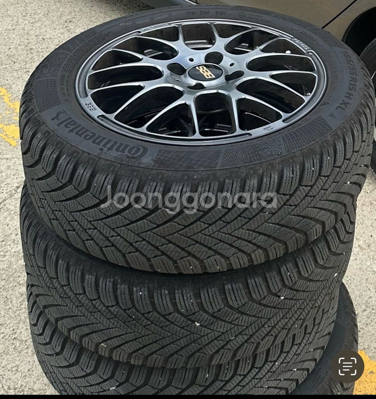 185/55/15 콘티넨탈 윈터타이어(모닝, 스파크 등--0