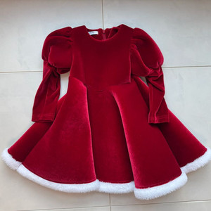 포크칩스 벨벳 원피스 (M사이즈