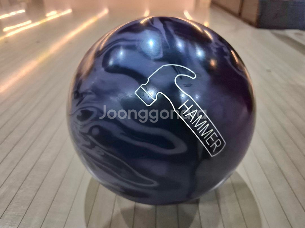 블랙위도우 매니아 솔리드 15파운드 볼링공--4