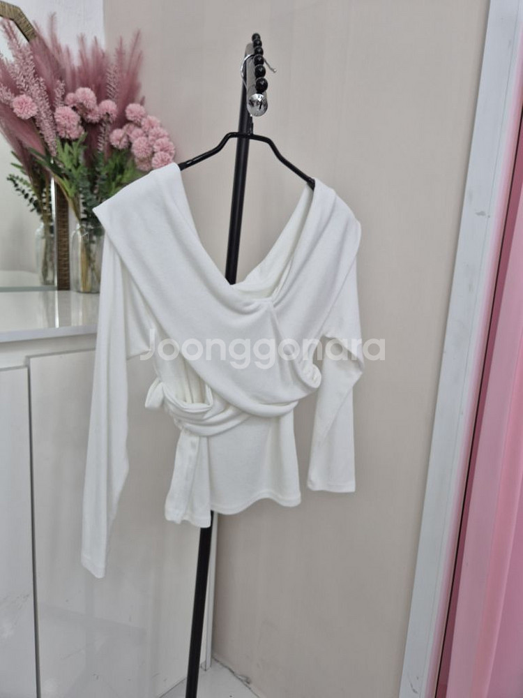 스판 엑스자 티셔츠--3