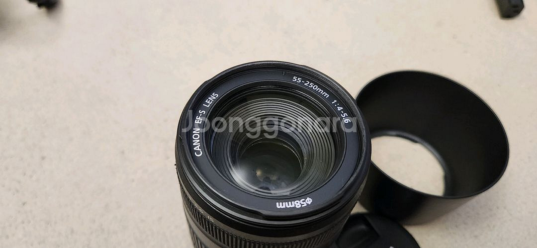 캐논 EF-S 55-250mm IS 렌즈 팝니다--3