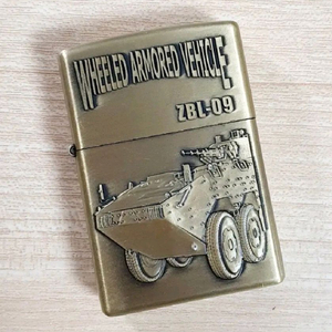 미즈키 지포형 전차 오일 라이터 - G040