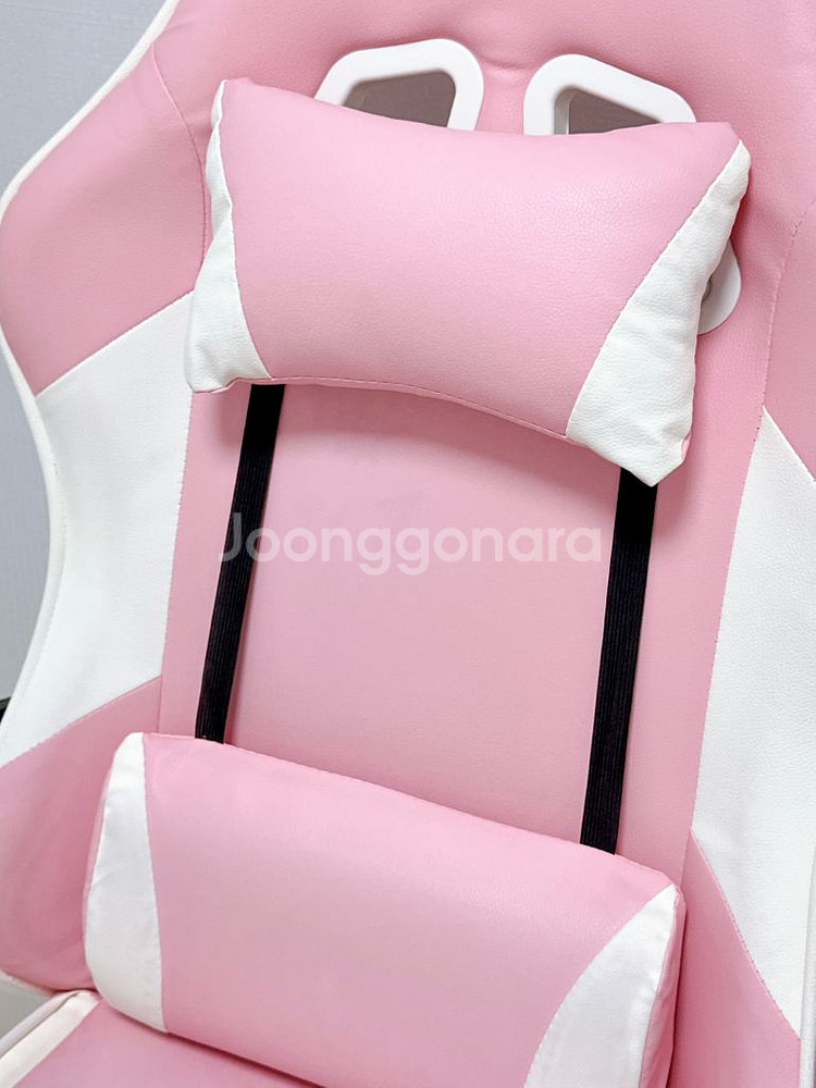 일루일루 고트 타이탄 컴퓨터 게이밍의자 베이직형 핑크--2