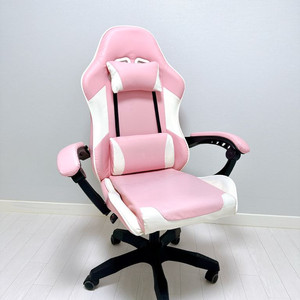 일루일루 고트 타이탄 컴퓨터 게이밍의자 베이직형 핑크