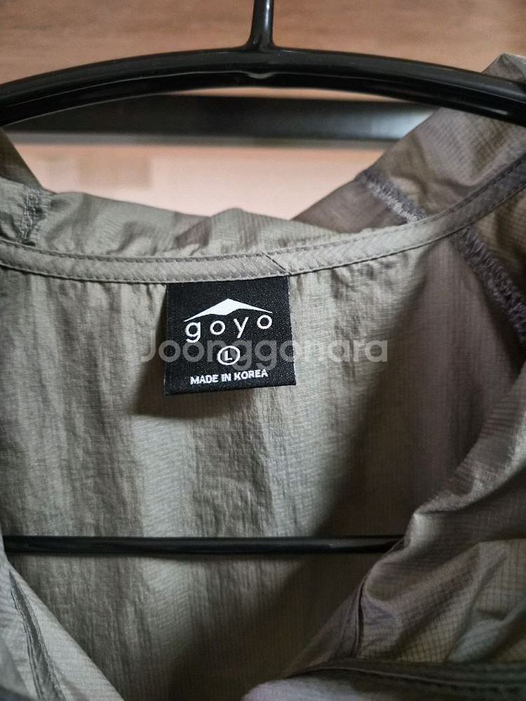 고요웨어 윈드쉘 후디자켓(애쉬브라운)--1