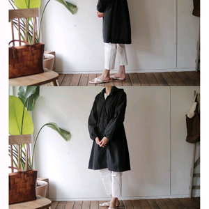 본빠옹 뉴본바람막이 오리지널 롱기장