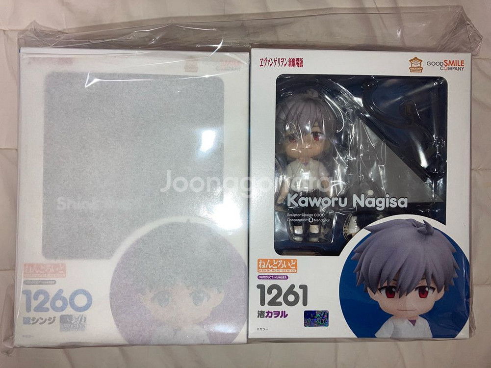 에반게리온 에바 카오루 신지 넨도 넨도로이드 피규어--0