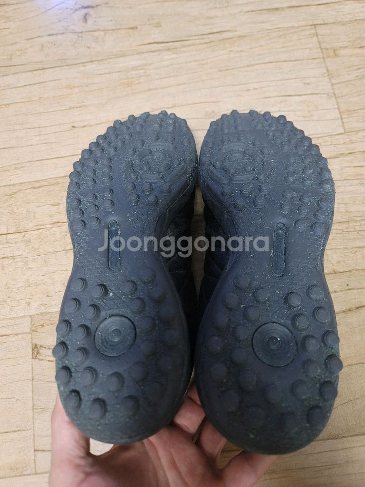 아슬레타 O Rei 검정 풋살화 255 팝니다--3