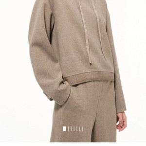 타임 캐시미어 후드 탑 팬츠 세트