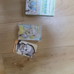 맘스터치 블루아카이브 아오바 포카+블럭 판매합니다