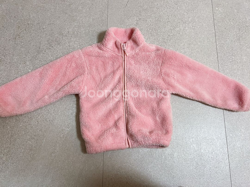 탑텐 키즈 후리스 핑크--0