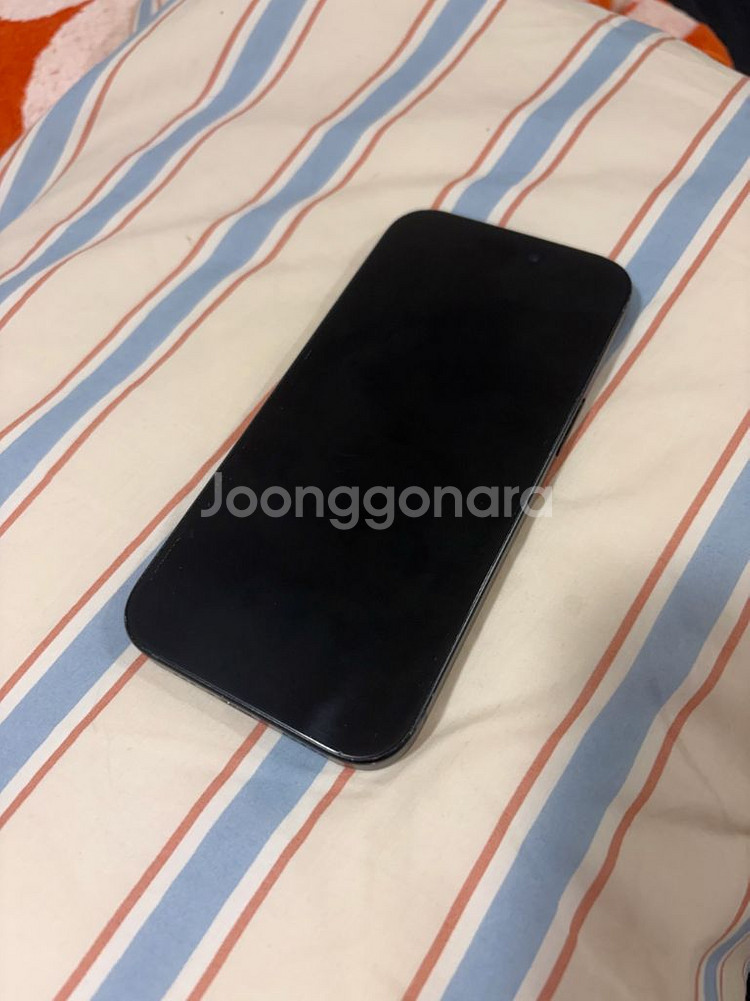아이폰 15 블랙 128GB 액정ss급--0