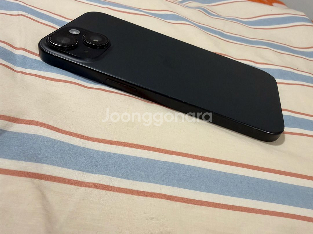아이폰 15 블랙 128GB 액정ss급--4