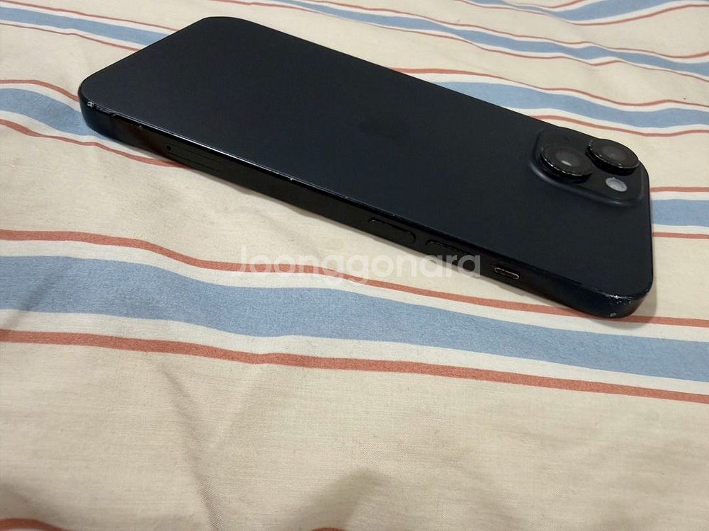 아이폰 15 블랙 128GB 액정ss급--2