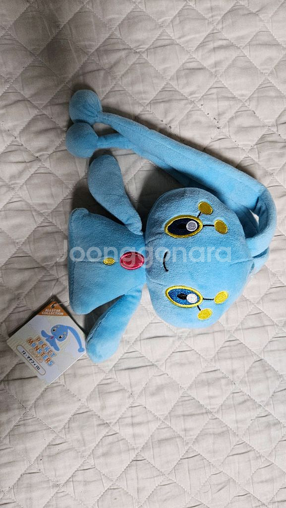 포켓몬센터 정품 마나피 인형 새제품--0