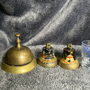 빈티지 교탁종 탁상종 러시아 황동 종 벨 종소리 팝니다