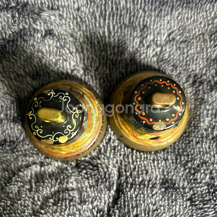 빈티지 교탁종 탁상종 러시아 황동 종 벨 종소리 팝니다--8