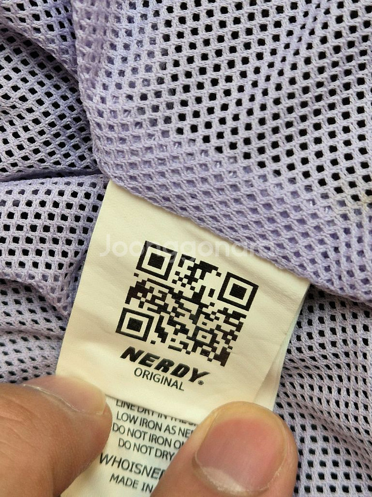 널디 바람막이 자켓 M 사이즈입니다색상은 퍼플과 블랙--4