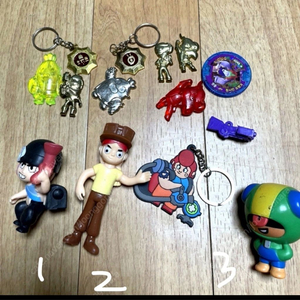 브롤스타즈 딱지 / 왕딱지, 피규어,키링
