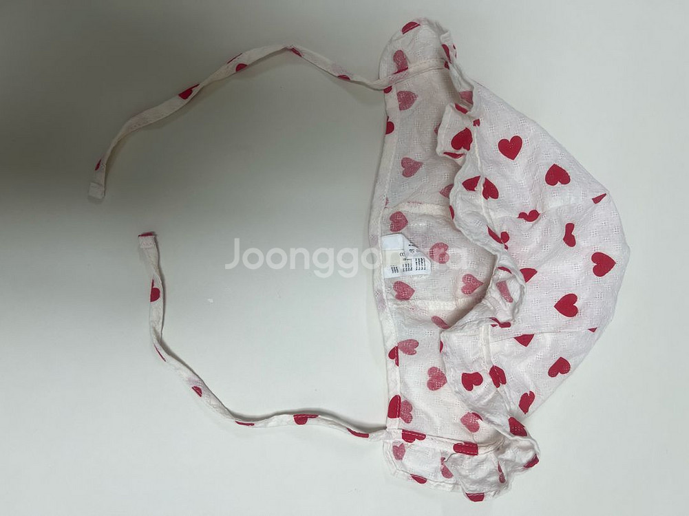 꼬숑 하트롬퍼 하트보넷 일괄 12-18m--5