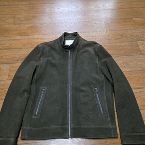 리버클래시 스웨이드 블루종 자켓