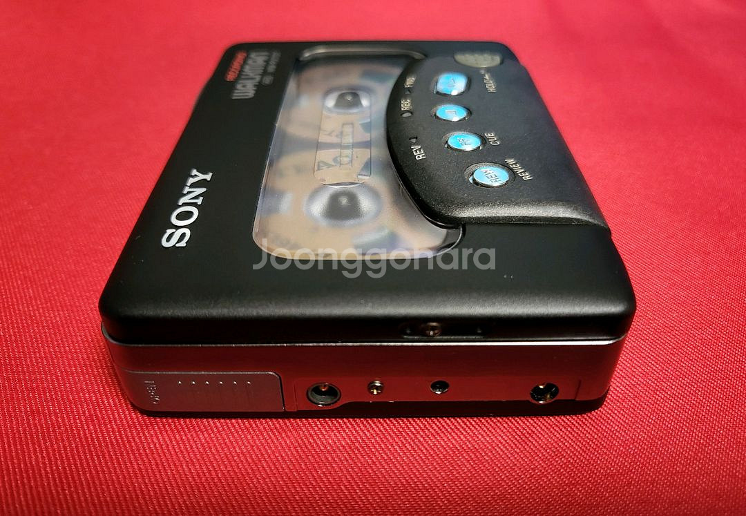 소니워크맨 WM-RX707 블랙 깨끗한 정상작동품--4