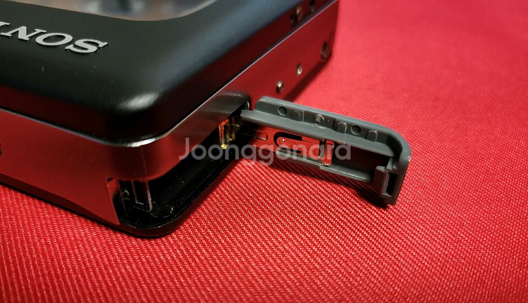 소니워크맨 WM-RX707 블랙 깨끗한 정상작동품--6