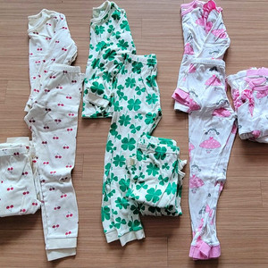 여아 쌍둥이 내복 130 (딸둥이)