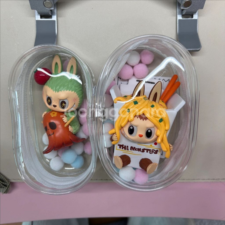 일괄급할인 팝마트 라부부편의점 정품 피규어 파우치증정--0