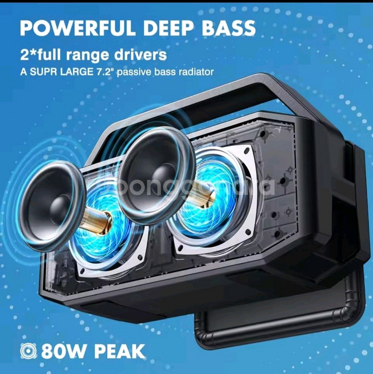 w-king D9-1 (80w) 블루투스스피커 (2대)--0