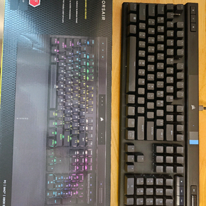 커세어 K70 RGB PRO 저소음 적축 키보드 박풀