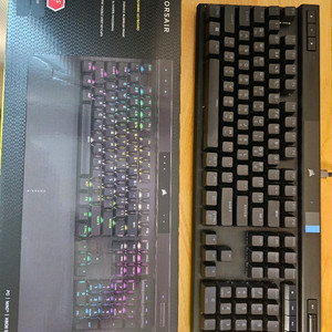 커세어 K70 RGB PRO 저소음 적축 키보드 박풀